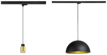 Suspensions sur rail monophasé