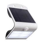 Eglo Applique Murale Lamozzo Solar Blanc 3W 440lm - 830-840 CCT | IP44 - Détecteur de Mouvement et de Lumière