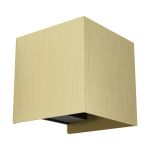 Eglo Applique Murale Valmontone Aluminium Dorée 1.5W 200lm - 830 Blanc Chaud | IP20
